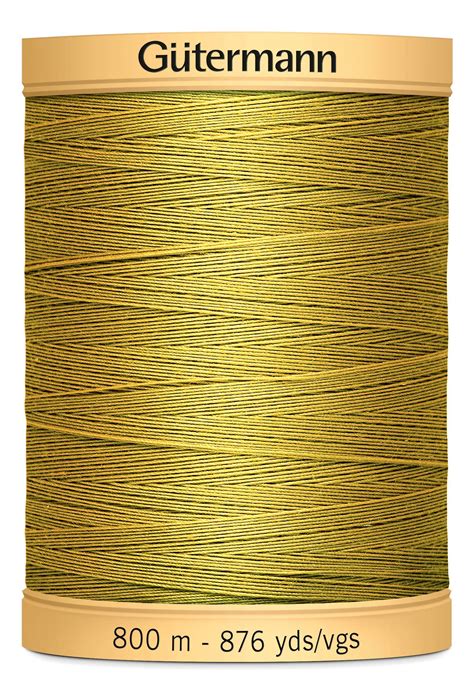 Gutermann Cotton Thread 800m 876yds 956 Gold