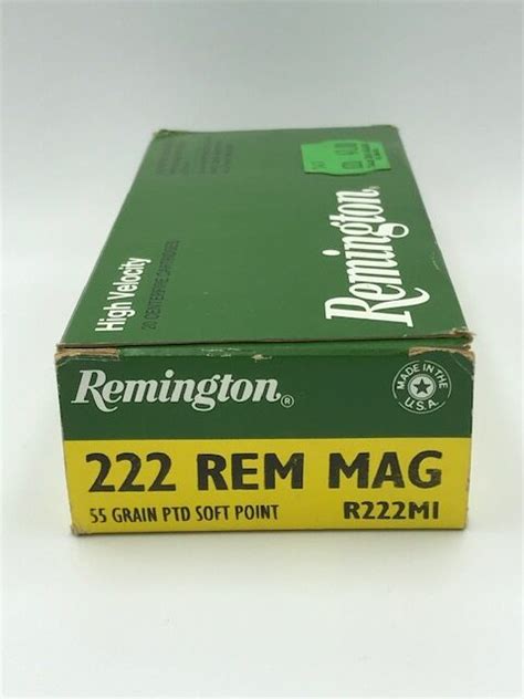 Remington Büchsenmunition 222 Rem Mag 55 Gr High Velocity Haus