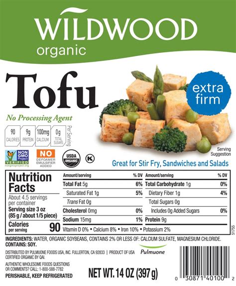 So, bake your tofu in the oven to crispy perfection, then cook it in sauce, or drizzle sauce on top. Carrot Ginger Soup with Szechuan Tofu - Wildwood