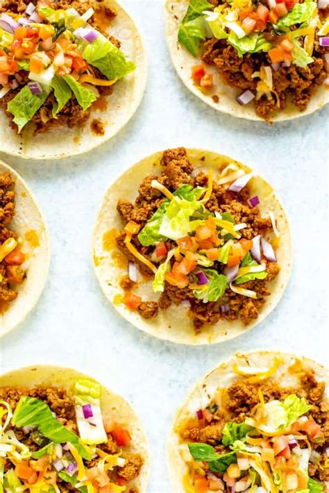 Instant Pot Ground Turkey Tacos Eating Instantly