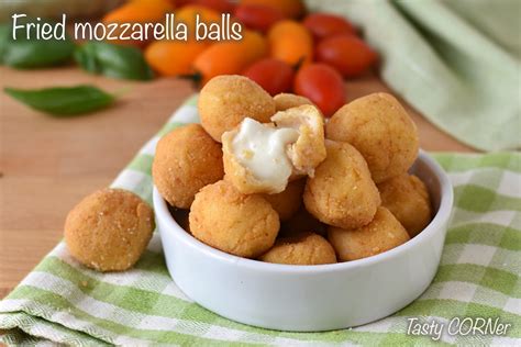 Fried Mozzarella Balls Italian Recipe Of The Crispy Chees Bites