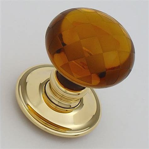Amber Glass Door Knobs Door Knobs