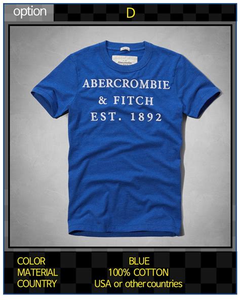 Abercrombie N Fitch Mens T Shirts Collectionmen Shirt Tshirt Hollister