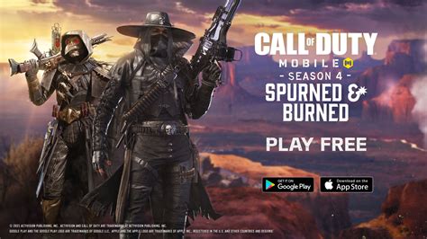 Announcement Welcome To The Wild West In Spurned And Burned Season 4 Of Call Of Duty® Mobile