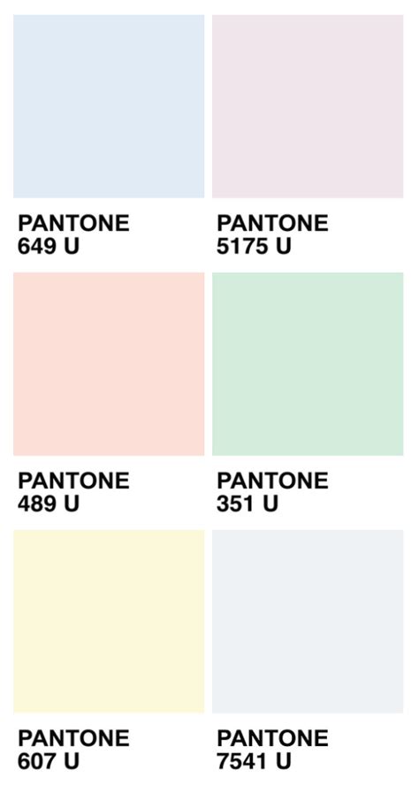 Pantone Pastel Color Chart Pdf Wyvr Robtowner