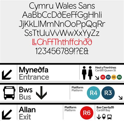 Cymru Wales Typeface Omniglot Blog