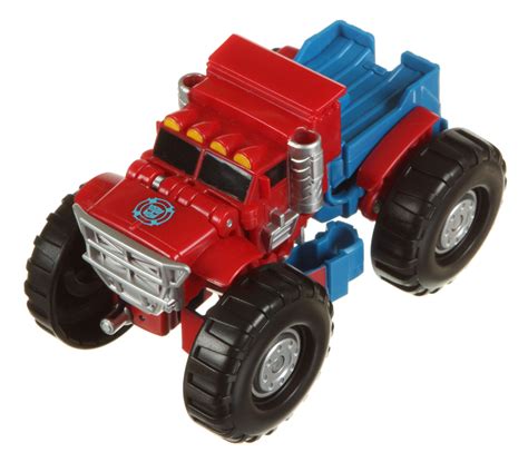 Rescan Optimus Prime Monster Truck Transformers Rescue Bots