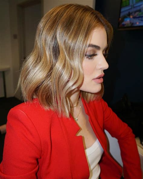 lucy hale on instagram “new hues 🌞” in 2023 lucy hale hair short hair styles hair styles