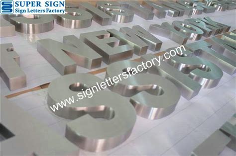 Architectural Stainless Steel Sign