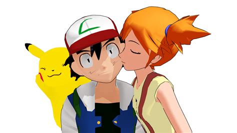 Pokemon Misty And Ash Kiss