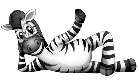 Cute Cartoon Zebra Dancing Clipart Free Clipart Library