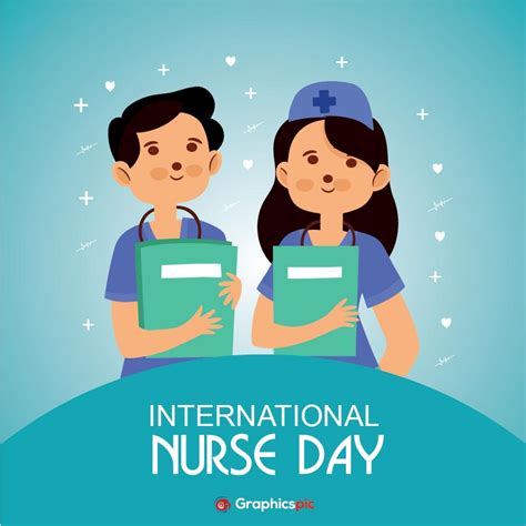 International Nurses Day Concept Free Vector Illustrations Graphics Pic