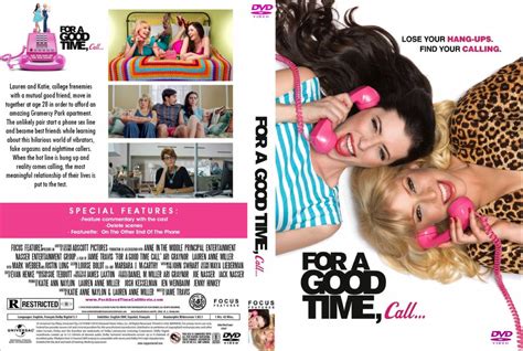 For A Good Time Call Movie DVD Custom Covers For A Good Time Call