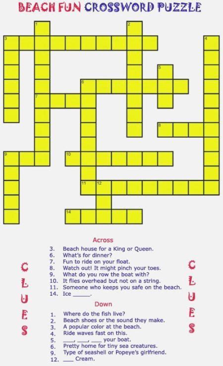 Free and printable easy crossword puzzles for seniors that you can easily save and print to accompany you spending your spare time. 42 Unforgettable Printable Word Games For Seniors With ...