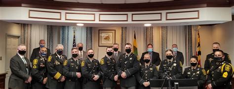 Calvert Swears In Seven New Deputy Recruits The Southern Maryland