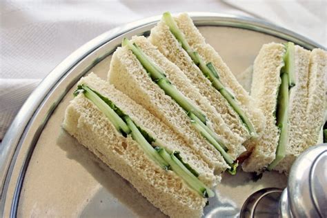 Cucumber Cream Cheese Finger Sandwiches Tea Party Recipes Popsugar