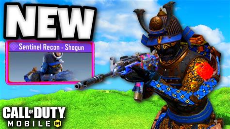 New Sentinel Recon Shogun 😍😍 Cod Mobile Solo Vs Squads Youtube
