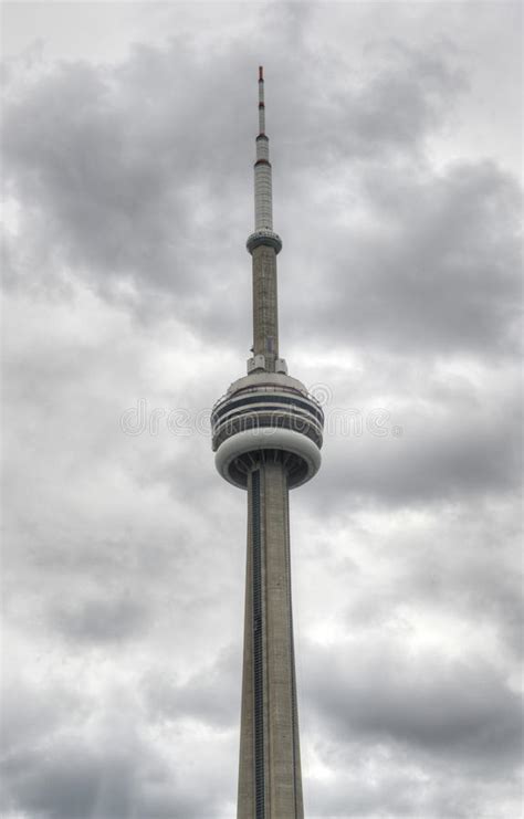 Toronto Cn Tower Editorial Stock Photo Image Of Large 43585458