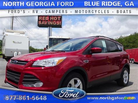 2015 Ford Escape Se 4wd In Ruby Red Metallic Photo 33 C55230 All