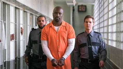 The Orange Jumpsuit Of A Prisoner Of Luke Cage Mike Colter In Marvel