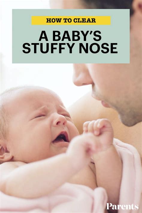 How to Clear a Baby's Stuffy Nose | Newborn care, American ...