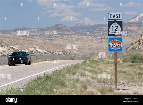 Highway 12 Scenic Byway Utah Usa Stock Photo Alamy