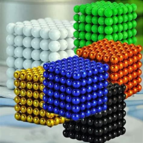 216pcs 6mm7mm 8mm Neodymium Magnetic Balls Spheres Beads Magic Cube