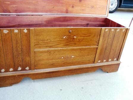 Our house has dark brown cedar siding stained exterior and i would like to lighten it. Remodelaholic | White Cedar Chest With Dark Stained Top