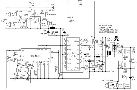 This article describes simple inverter using sg3524 ic, and the concrete circuit diagram and principle analysis. inverter circuit diagram with sg3524n - SHEMS