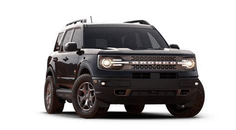 2021 Ford Bronco Sport Badlands Shadow Black 20l Ecoboost® With Auto