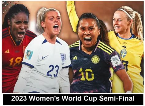 2023 Womens World Cup Semi Final Fixtures And Match Schedule