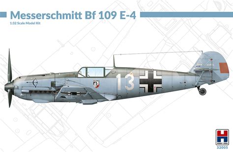 132 Messerschmitt Bf 109 E 4 Vše Pro Modeláře Art Scale