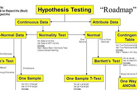 The History Of The Hypothesis Testing Flow Chart Hypothesis Flow Chart Management Tips