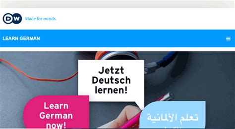 Dw Learn German Das Online Handbuch ‚deutsch Als Zweitsprache‘