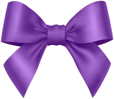 Bow Purple Transparent Clipart Gallery Yopriceville High Quality