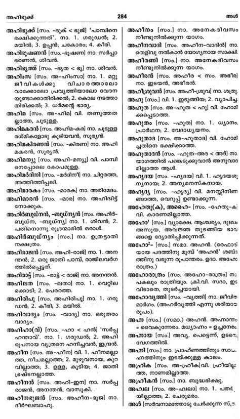 കേരള ഭാഷാ നിഘണ്ടു Dictionary Of Kerala Language Malayalam Exotic