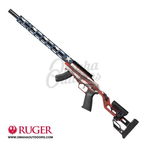 Ruger Precision Rimfire 22lr Bolt Action Rifle American Flag Cerakote