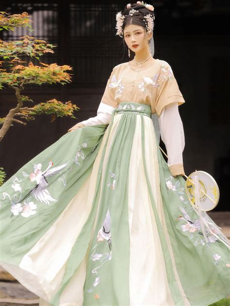 Chinese Dress Traditional Tanling Qiyao Ruqun Female Fashion Hanfu