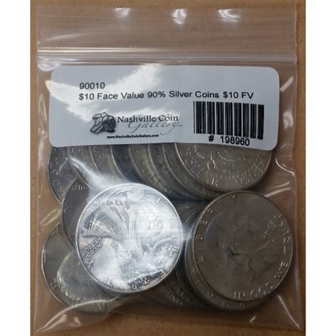 1000 Face Value Us 90 Junk Silver Coins Sku 90010 Nashville