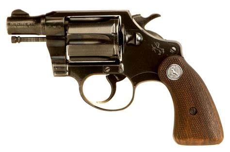 Deactivated Colt Detective Special 38 Snub Nose Revolver