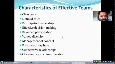 Characteristics Of Effective Teams Youtube