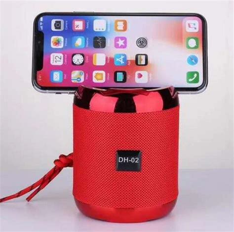 Mini High Volume Bluetooth Speaker With Mobile Phone Holder Function