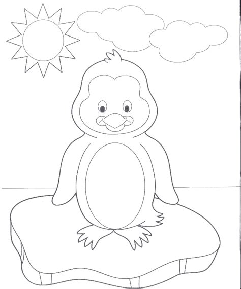 There are 17 species of penguin, each slightly different. Baby Penguin Coloring Pages at GetColorings.com | Free ...