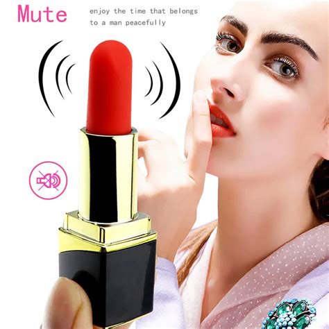 Hot Selling Women Sex Toy Vibrator Mini Lipstick Vibrator Usb Rechargeable Lipstick Vibrator For