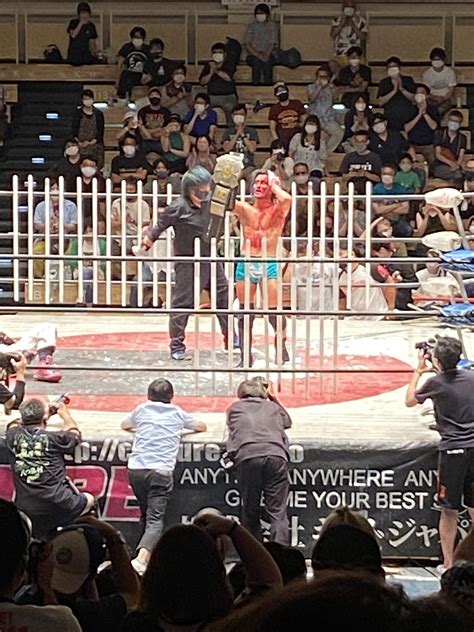 Drew Parker Becomes Only The Third Gaijin To Win Bjw Deathmatch