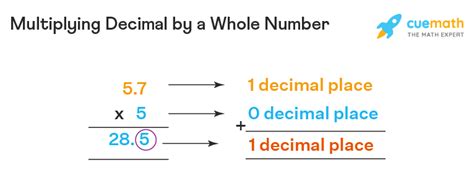 Multiplying Decimal By Whole Number Rules Examples Faqs