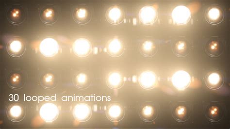Lights Flashing Motion Graphics Videohive