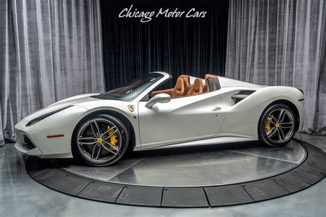 Used 2017 Ferrari 488 Spider Convertible Only 3800 Miles Msrp 409k