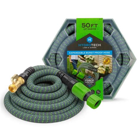 Hydrotech 58 In Dia X 50 Ft Burst Proof Expandable Garden Water