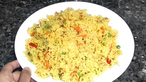 Vegetable Pilau Rice In Minutes Easy Microwave Recipe Youtube